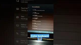 change color keyboard 🎹 on windows 11