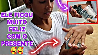 Dei várias gudes novas pro inscrito Davi e ele ficou sem palavras ☺️🥰