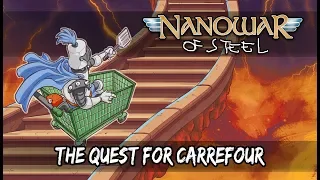 Nanowar Of Steel - The Quest For Carrefour (Lyrics Video)