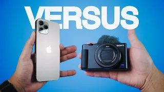 iPHONE 12 PRO VS Sony ZV-1: WHAT’S THE BEST BUDGET ONLINE CONTENT CREATION CAMERA in 2020?