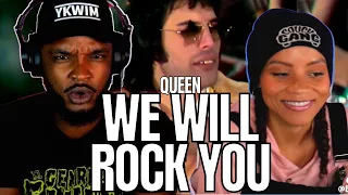 THIS ONE THUMPS! 🎵 QUEEN "WE WILL ROCK YOU" REACTION