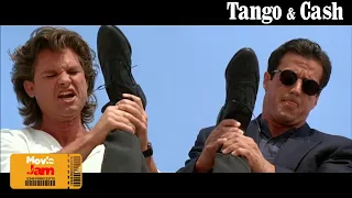 Tango i Cash (1989) | Scena na dachu | Stallone i Russell