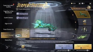 41k Feds New Biot LSS Serpent Shotgun Gacha - Lifeafter