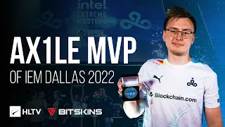 Ax1Le - HLTV MVP by Bitskins of IEM Dallas 2022