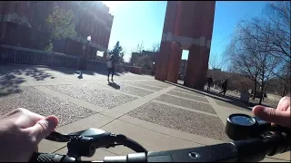 Electric Scooter on College Campus (EcoReco S5)