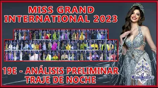 Miss Grand International 2023 - 19E - Análisis Preliminar en Traje de Noche