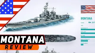 ЛИНКОР MONTANA! СТРАХ СТАНОВИТСЯ СИЛЬНЕЕ! WORLD OF WARSHIPS