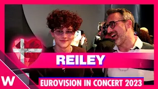 🇩🇰 Reiley "Breaking My Heart" (Denmark 2023) | Eurovision In Concert 2023 INTERVIEW