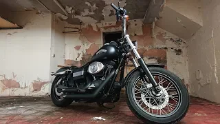 Harley-Davidson Dyna Street Bob Dark Custom #1 Black Matt FXDB