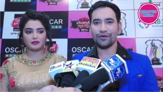 Dinesh Lal Yadav & Amrapali Dubey, Khesari Lal Yadav, Ravi Kishan in Bhojpuri Film Award 2016