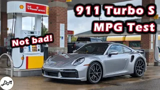 2021 Porsche 911 Turbo S –MPG Test | Real-world Highway Range