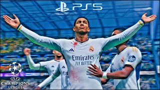 (PS5)EA FC 25 | UEFA Champion FINAL | Real Madrid vs Borussia Dortmund |●Legendary Gameplay 4K(2024)