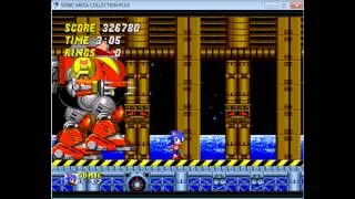Sonic Mega Collection [PC] : Sonic The Hedgehog 2 [Sega Genesis] Walkthrough - Death Egg Zone