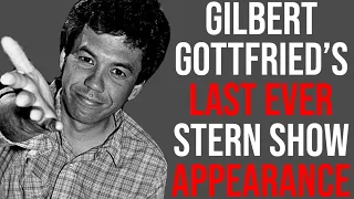 Gilbert Gottfried’s Last Ever Stern Show Appearance