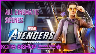 Marvel Avenger's | Operation Kate Bishop Taking Down A.I.M | ALL CINEMATIC SCENES | PS4