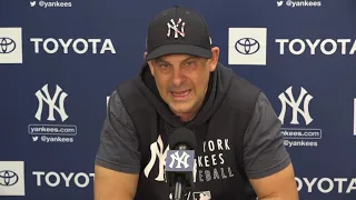 Aaron Boone on Stanton, Medina, German and more