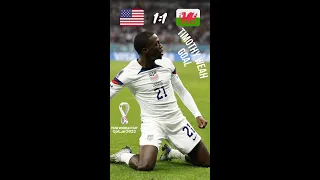 🇺🇸🤠Timothy Weah GOAL🤠🇺🇸