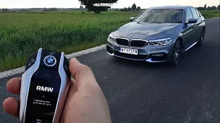 BMW 540i xDrive G30 TEST POV Drive & Walkaround ENGLISH SUBTITLES