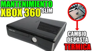 DISASSEMBLE XBOX 360 SLIM AND MAINTENANCE + THERMAL PASTE REPLACEMENT - STEP BY STEP