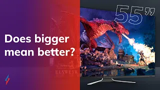 Huge 55-inch gaming monitor has one big problem