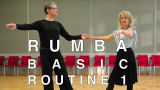 How to Dance Rumba - Basic Routine 1