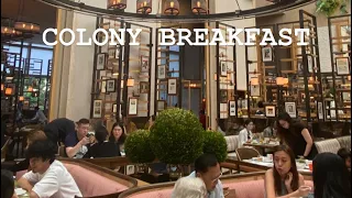 Colony Breakfast Buffet Review at Ritz Carlton, Singapore 🇸🇬