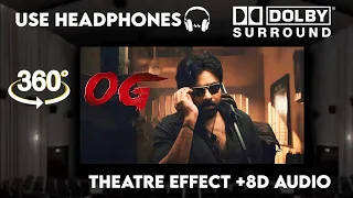 Hungry Cheetah - OG Glimpse ||Theatre Experience Dolby  Surround  sound   Pawan Kalyan | Sujeeth