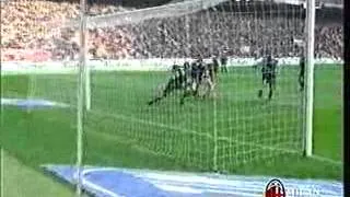 Milan-Bari 2-2 stagione 98-99