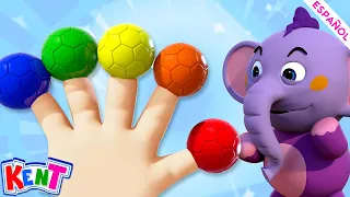 Kent el elefante | Aprende colores con bolas de colores ⚽ | Aprendizaje divertido | Learn colors