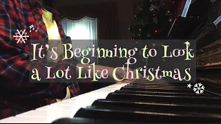 🎄It's Beginning to Look a Lot Like Christmas - Michael Bublé || piano cover + free music sheet ♬
