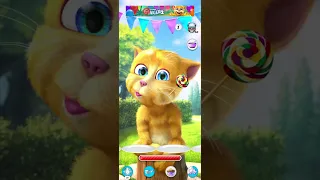 🍒🍒🥨🥨🌰🌰🍭🍭🐱🐱🐯Talking Ginger#talkingginger #talkingginger2gameplay #video #subscribe