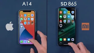 Apple A14 VS Xiaomi Snapdragon 865 - SPEED COMPARISON