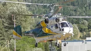 Kamov Ka-32 Helicopter Engine Startup and Takeoff