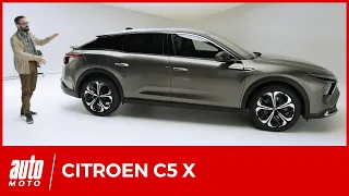 Nouvelle Citroën C5 X : découverte et détails, premier avis