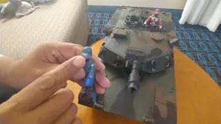 I bought a Unimax M1A1 Abrams Tank at Goodwill to customize