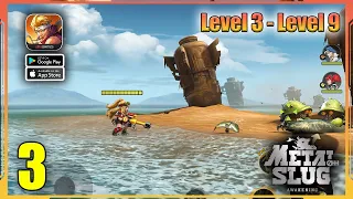 Metal Slug Awakening Level 3 - Level 9 Gameplay Walkthrough Part 3 (Android, iOS)
