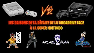 Live Les raisons de la défaite de la MD face à la super Nes Feat DGJX, Gemu Oni , Arcade Brain etc