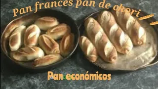 cómo hacer PAN FRANCÉS Y PAN DE CHORY o salchicha preparamos en casa increíble económico