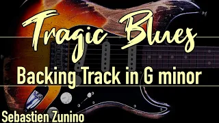 Tragic Blues Backing Track in G minor | SZBT 938