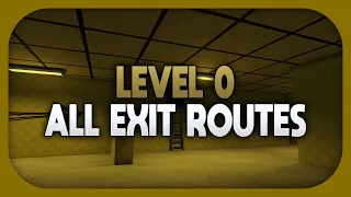 Apeirophobia | How to Beat LEVEL 0 WALKTHROUGH [ALL SPAWNS & ROUTES]