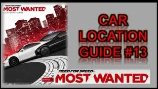 NFS Most wanted Mclaren Mp4-12C car location