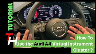 Audi A4 2.0 TFSi 2021 Virtual Instrument Cluster | In-Depth TUTORIAL | Episode- 4a | TH