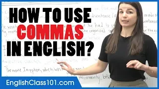 How to Use Commas in English | Punctuation Guide - Learn English Grammar