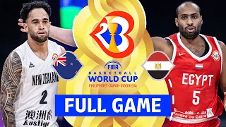 New Zealand v Egypt | Full Basketball Game | FIBA Basketball World Cup 2023