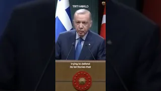 Turkish President Erdogan says Hamas is not a terror group