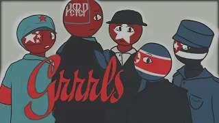 GRRRLS animatic | Countryhumans | feat. socialist allies