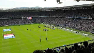 Flower of Scotland at Murrayfield - Scotland v France 2019 08 24