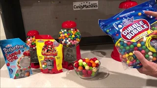 How to Fill King Carousel Gumball Machine with Gumballs