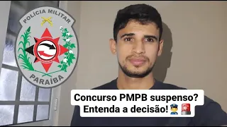 Concurso PMPB foi suspenso? entenda a decisão sobre a limitação de vagas.