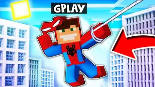 MINECRAFT ALE JESTEM SPIDER-MAN I STRZELAM PAJĘCZYNAMI?! GPLAY & LAKI